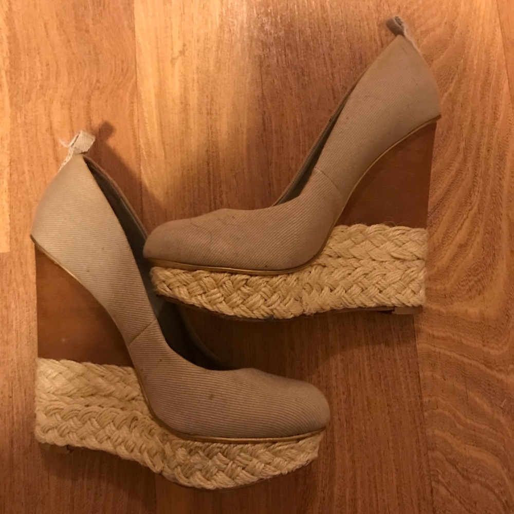 BCBG MaxAzria, Wedged Espadrilles, 6